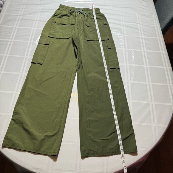 Olive Green Men's Shorts - Picture 7 of 14